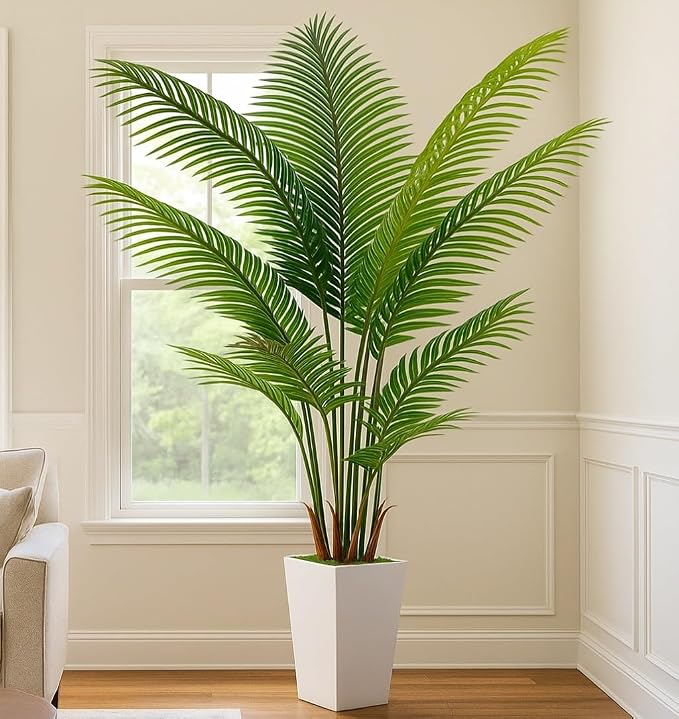 7FT Artificial Palm Tree, Tall Artificial Tree Plants - Image 8