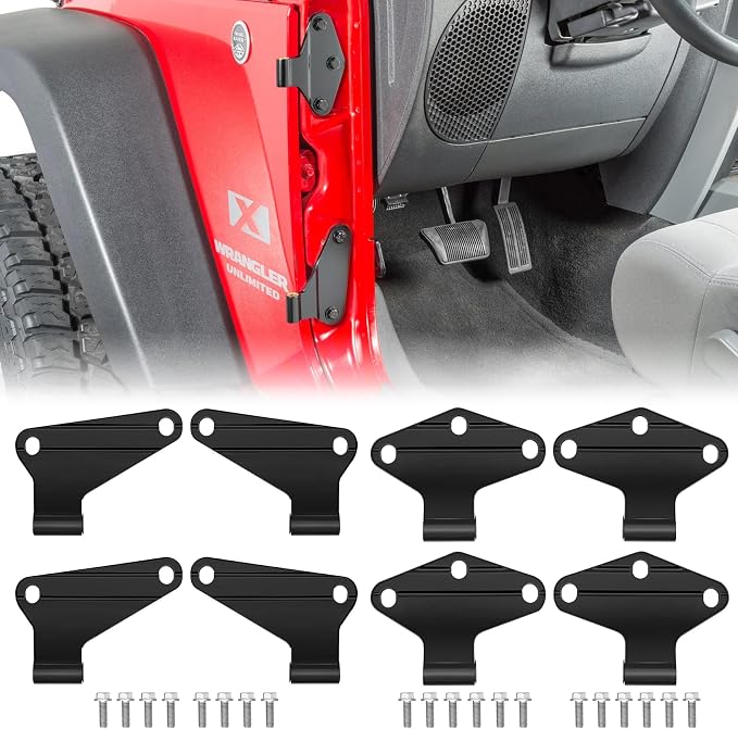 Jeep Wrangler JK Interior 4 Door Hinge by Unknown