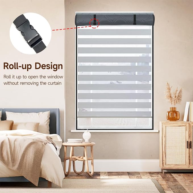 Winter Insulated Window Curtain 47"x63", Oxford Cloth Thermal Insulated Window - Image 5
