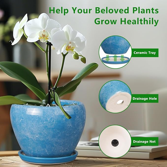 Ceramicfor 10 Inch Planter Pot - Image 5