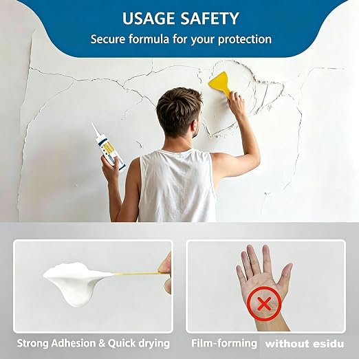 Wall Repair Paste, 2 Pack Wall Mending Agent - Image 3