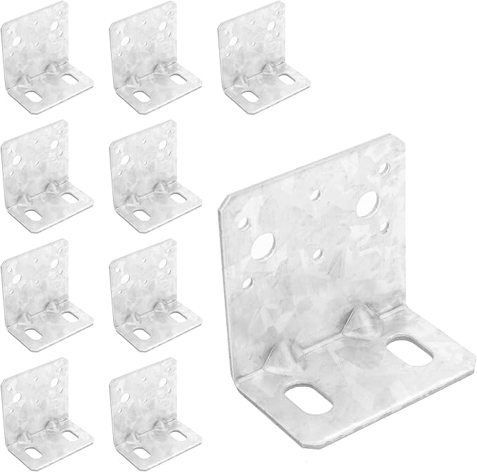 10 Pcs 4x4 Post Base Bracket - Image 3