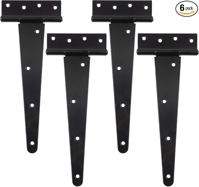HLMOptimo Heavy Duty T Hinge Tee Hinge T Strap Hinge Shed Hinge Gate Hinge Barn by HLMOptimo