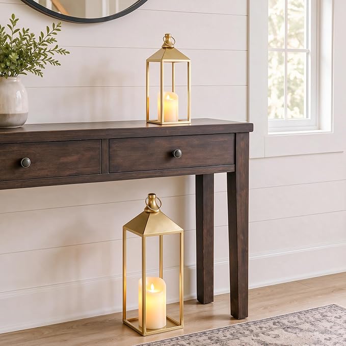 Set of 2 Decorative Lanterns - Image 4