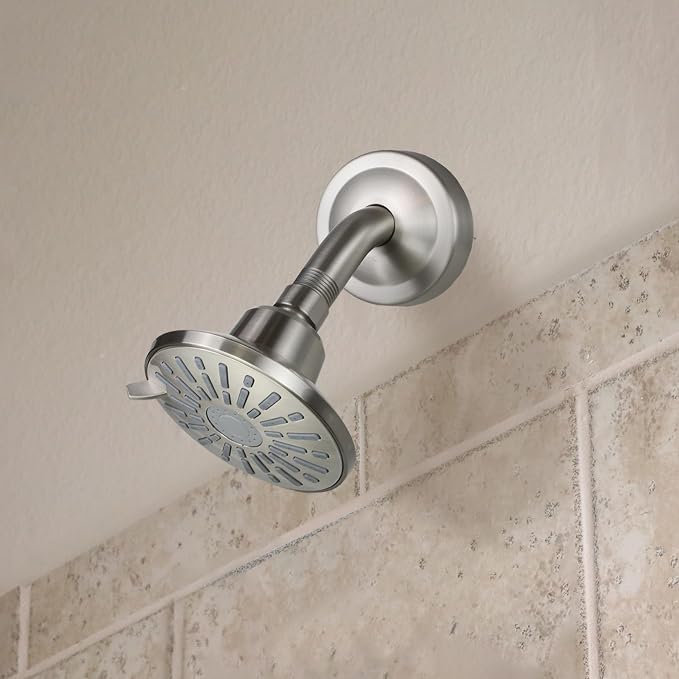 Danco 12006 Shower Arm Stabilizer Bracket and Flange Cover, 3.1 Inch, Brushed - Image 7
