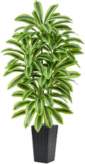 Artificial Yellow Dracaena Tree Indoor, 6FT Tall Fake Floor Plants by TXABL