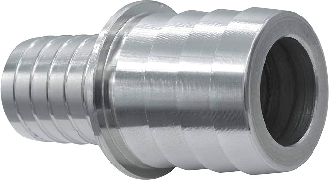ICT Billet 1" to 3/4" Inch Hose Barb Splice Coupler Repair Reducer Fitting - Image 2
