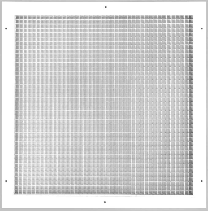 HVAC Premium 24'' x 24'' Cube Core Eggcrate Return Air Grille by HVACPremium