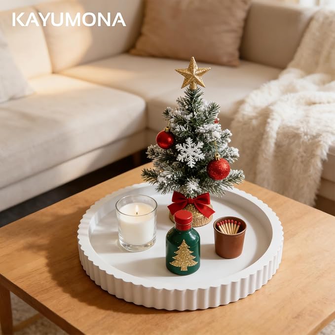 Modern Decorative Tray for Coffee Table, Kitchen Island Counter & Table - Image 2