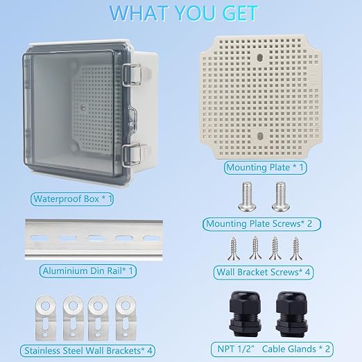Waterproof Junction Box, ABS Plastic Electrical Box - Image 6