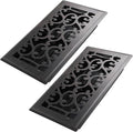 Howeall 4x8 Inches 2 Pack Heavy Duty Walkable Floor Register by Howeall