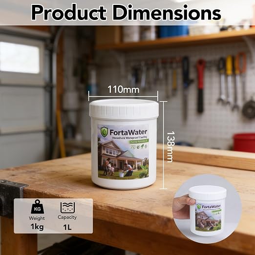 Fortawater Waterproof Patch & Sealant Coating - Image 8