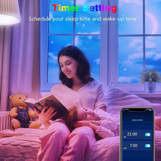 Keepsmile 65.6ft Led Lights for Bedroom - Image 5