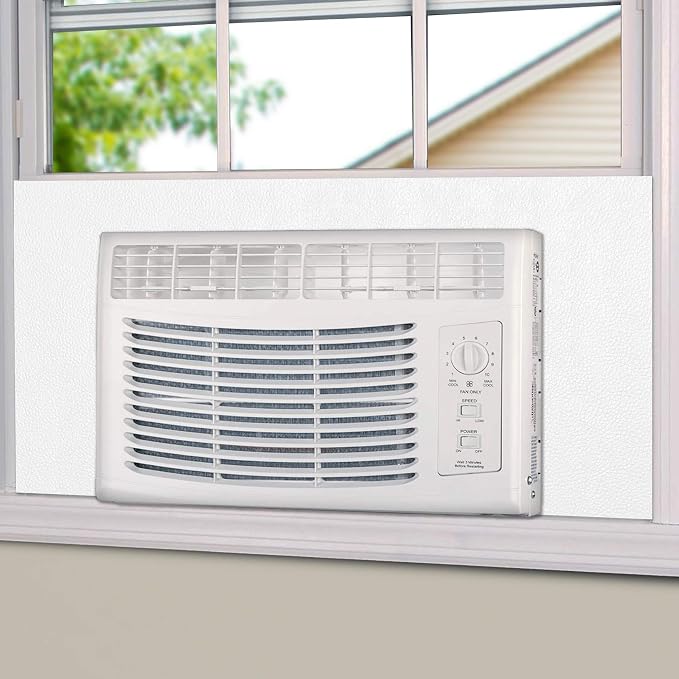 BJADE'S Window Air Conditioner Side Insulated Foam Panel, One-piece Full by BJADES