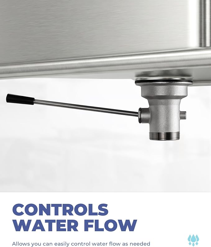 3-1/2 Inch Commercial Sink Drain - Image 7