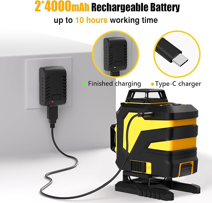 4x360° Laser Level Pro Kit - Image 5
