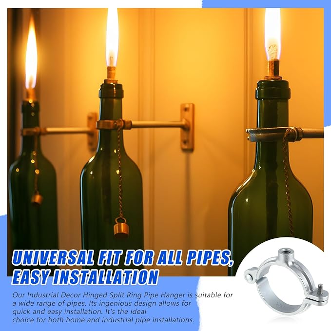 20 Pack 1-1/2" Split Ring Pipe Hanger - Image 5