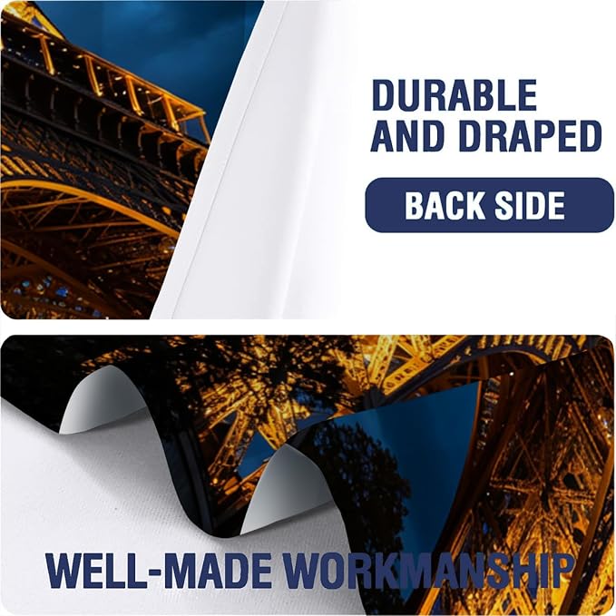 Eiffel Tower Curtains - Image 6