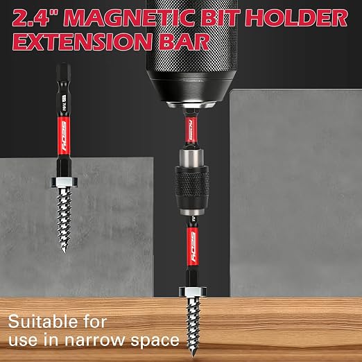 23-Piece Magnetic Hex Head Allen Wrench Drill Bit Set - Image 4
