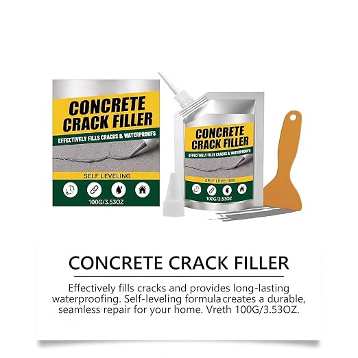 Waterproof Concrete Crack Filler & Sealant, Self Leveling Sealant | 100g - Image 2