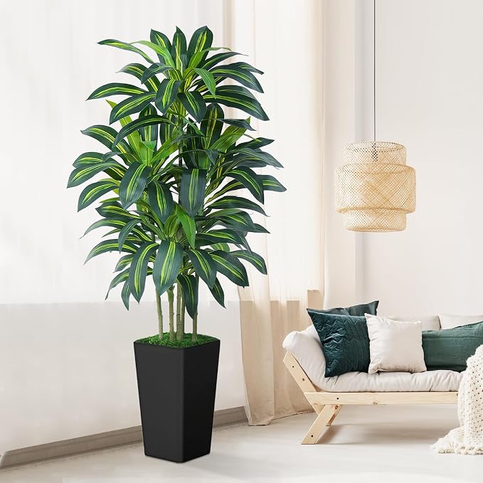 6FT Artificial Dracaena Tree - Image 3
