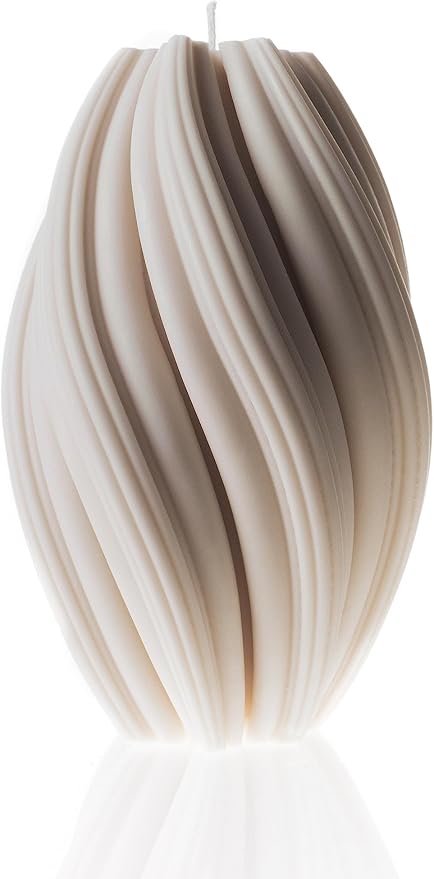 LAWA Swirl Candle by LAWA+Candles