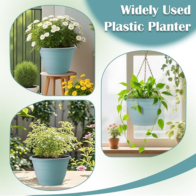 RooTrimmer 3 Pack 11 Inch Plant Pots - Image 5
