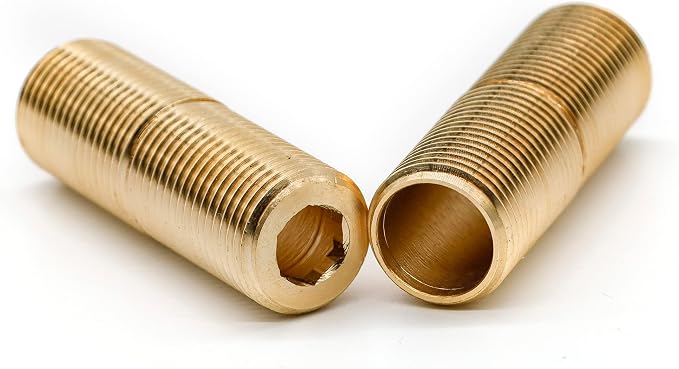 Brass Pipe Adapter Plumbing, G1/2" Male Thread to NPT1/2" Male Pipe Fitting - Image 6
