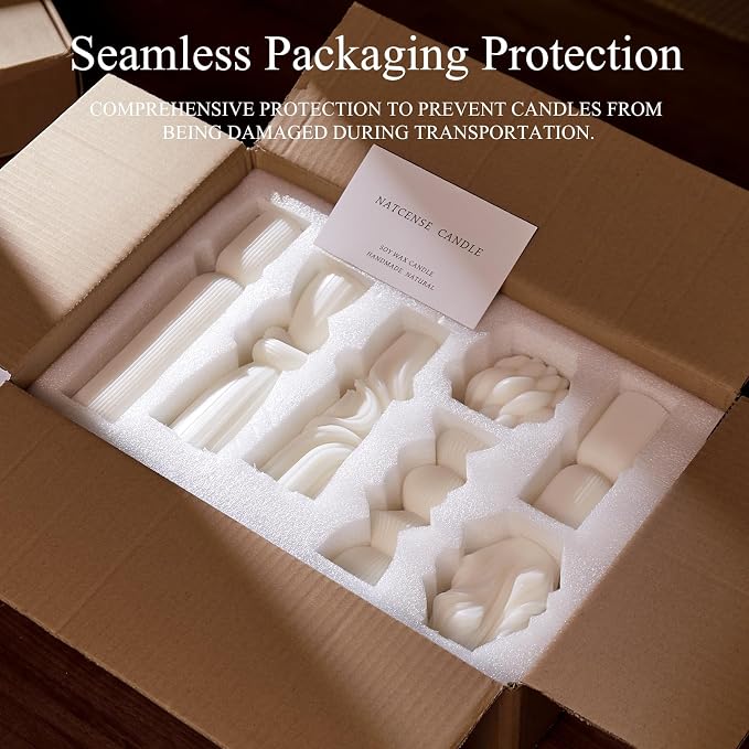 7-Pack Pillar Candles - Image 4