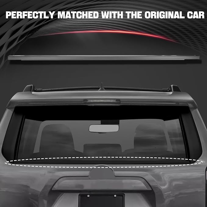 Rear Tailgate Liftgate Trunk Hatch Car Outer Door Window Moulding Sweep Felt - Image 2