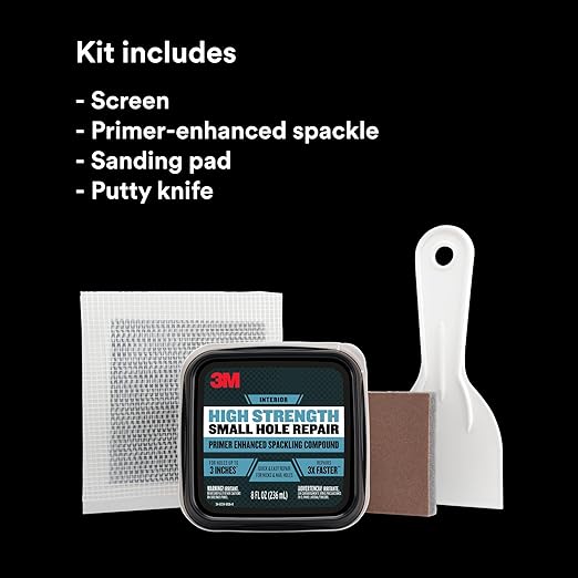 3M High Strength Small Hole Repair Kit | Wall Hole Repair Kit - Image 4