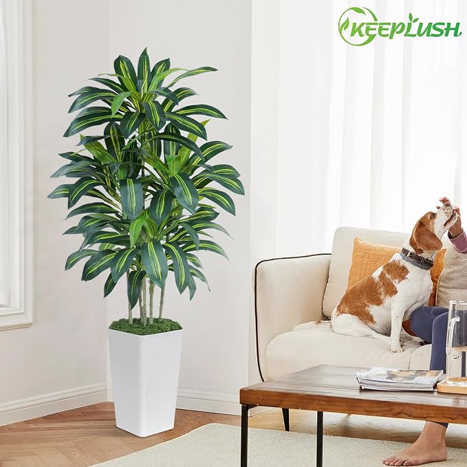 5FT Artificial Dracaena Tree - Image 7