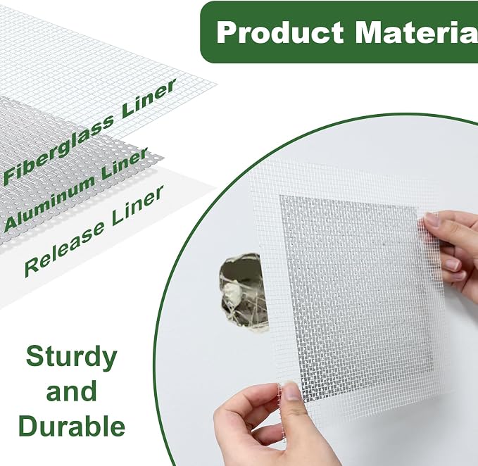 Drywall Repair Kit, Dry Wall Web Repair Patch Kits - Image 3