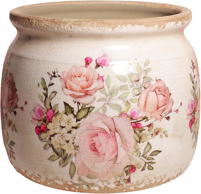 Xiaan Jiaju Vintage Victorian Ceramic Planter & Vase by XiaanJiaju