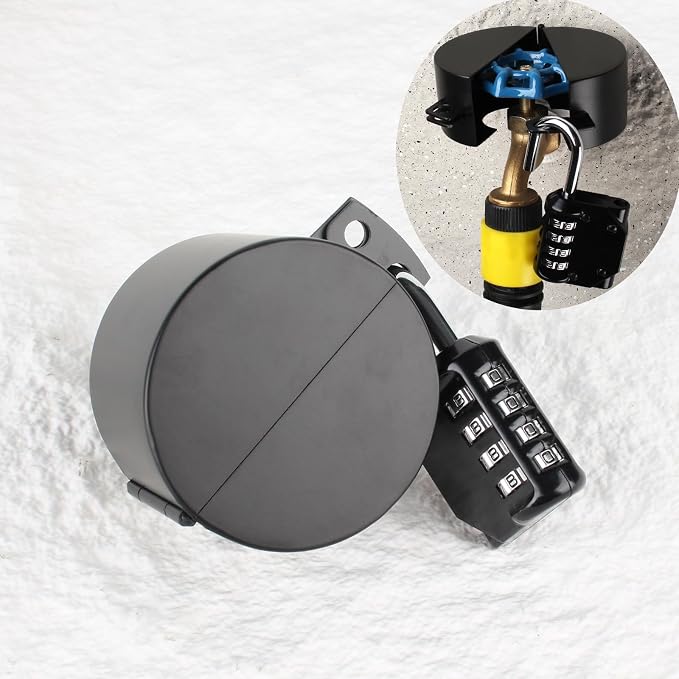 Gate Valve Locking Device Metal, no Installation Required, Can Prevent Water - Image 7