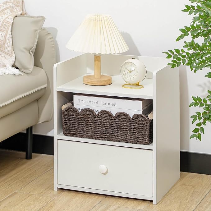 CubesLand Scalloped Toilet Paper Storage Basket W/Handle - Image 3
