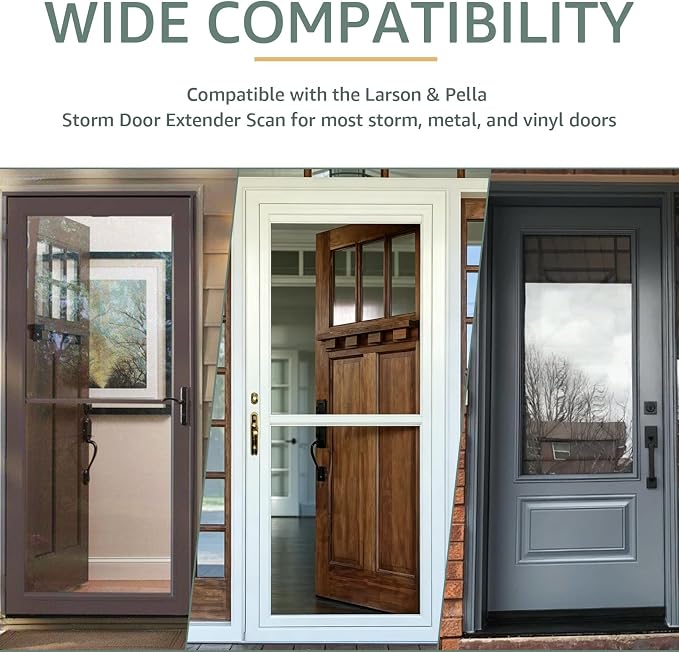Replacement for Larson & Pella Storm Door Weather Sweep | CH9030501 Storm Door - Image 5