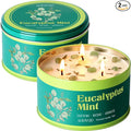 AOOVOO Eucalyptus Mint Candles for Relaxation by AOOVOO
