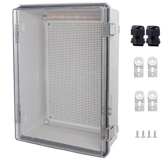 Waterproof Junction Box, ABS Plastic Electrical Box by LuSumtly