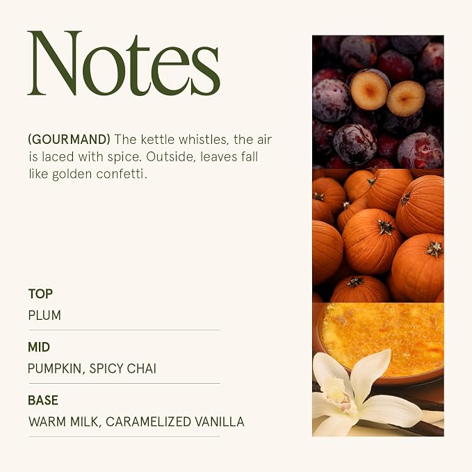 LA JOLIE MUSE Pumpkin Chai Scented Candles - Image 4