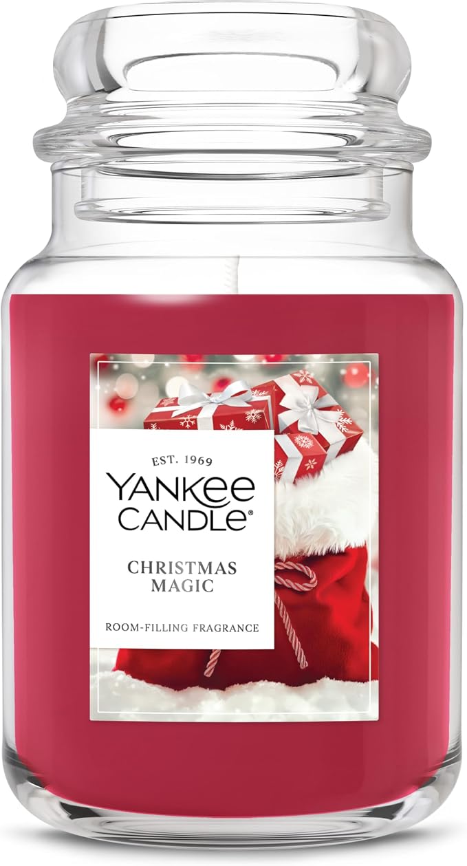 Yankee Candle Christmas Magic Scented Candle, 22oz Large Jar by Unknown