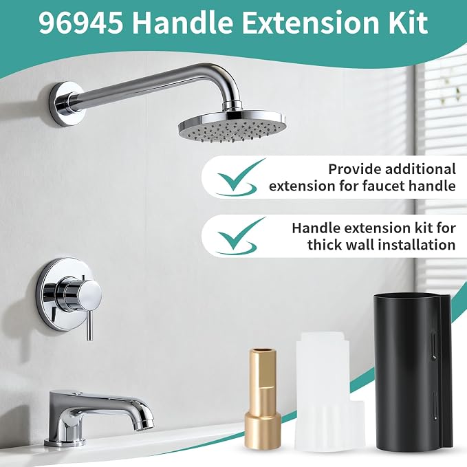 96945 Shower Extension Kit Replacement Compatible - Image 6