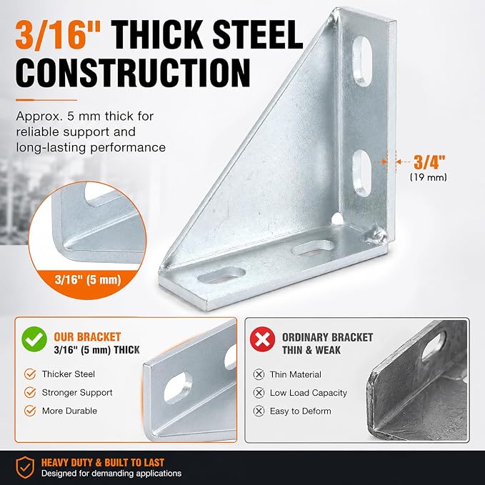 8 Pack 90 Degree Gusseted Fitting - Image 3