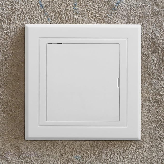 jojofuny Access Panel for Drywall, 3 X 3 Inch PVC Toilet Wall Access Panel - Image 8