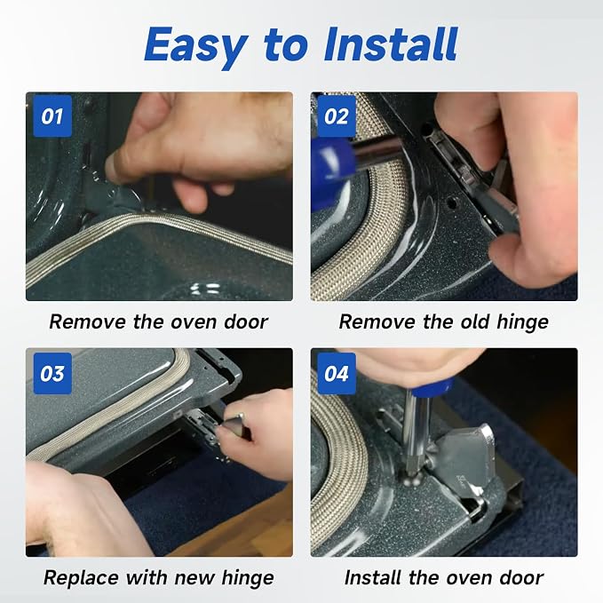 WB10T10007 Oven Door Hinge Compatible - Image 7