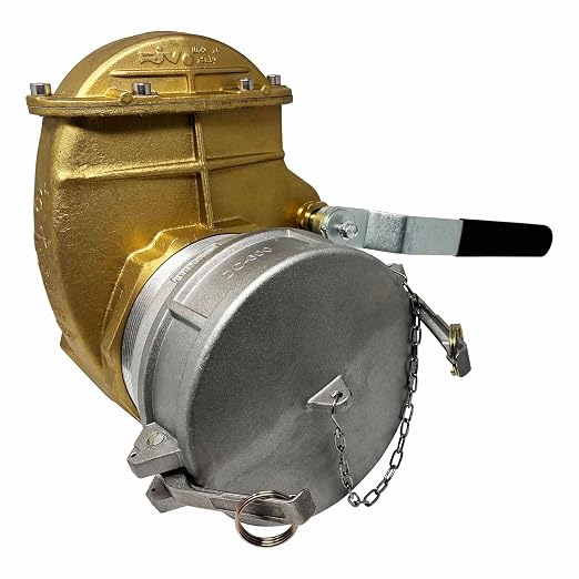 6" Brass Lever Gate Valve and Fitting Combo Kit - Image 2