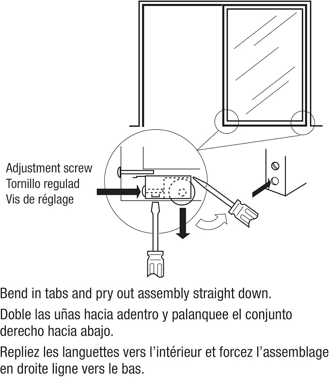 Prime-Line N 6965 Steel Mirror Sliding Door Roller Assembly - Image 3