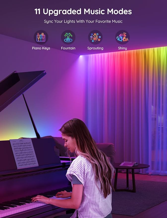 Govee 16.4ft RGBIC LED Strip Lights, LED Lights - Image 8