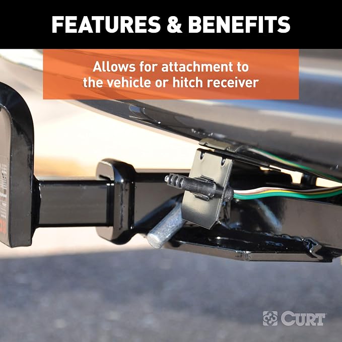 CURT 58300 Vehicle-Side Trailer Wiring Harness Mounting Bracket - Image 4