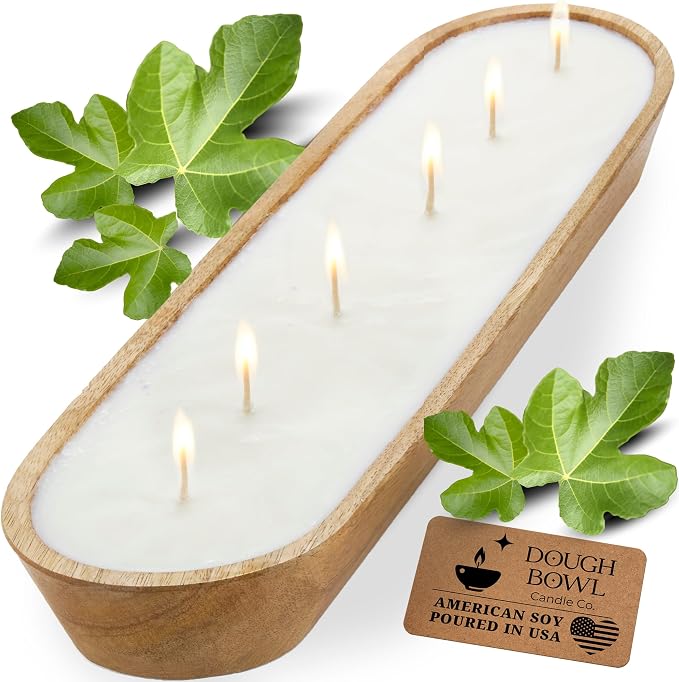 Dough Bowl Candle Co. Mediterranean Fig Soy Candle by Dough+Bowl+Candle+Company